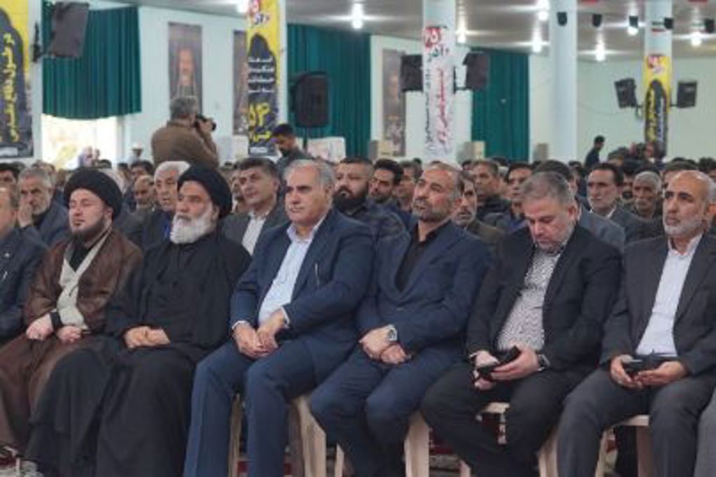مراسم باشکوه گرامیداشت حماسه مقاومت و پایداری مردم اندیمشک در 4 آذر 1365 با حضور جهانبخش قلاوند نماینده مردم اندیمشک